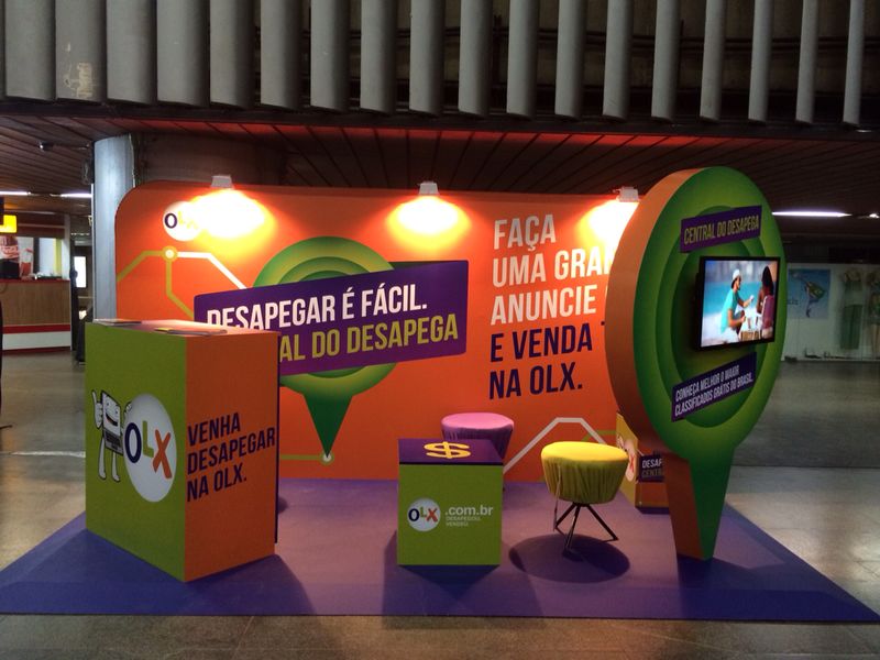 OLX inaugura Central do Desapega na estação Carioca do Metrô do Rio de Janeiro