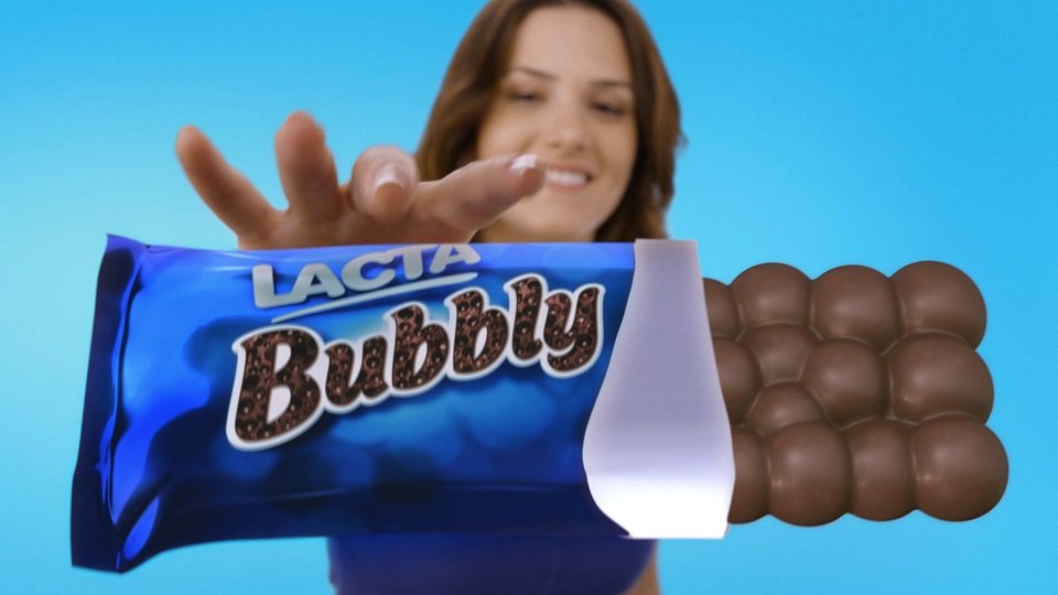 Lacta estreia nova campanha de Lacta Bubbly