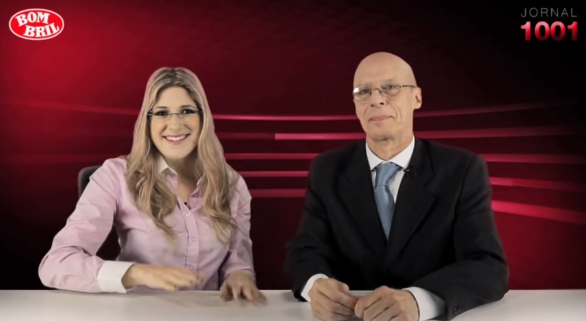 Bombril investe no canal online e lança telejornal apresentado por Dani Calabresa e Carlinhos Moreno