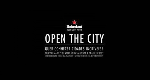 Promoção “Open Your City” da Heineken levará consumidores para Amsterdã, Berlim, Londres ou Nova York