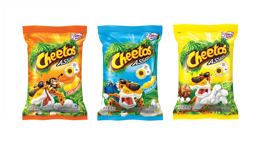 Embalagem de Cheetos Assado - Lua Parmesão