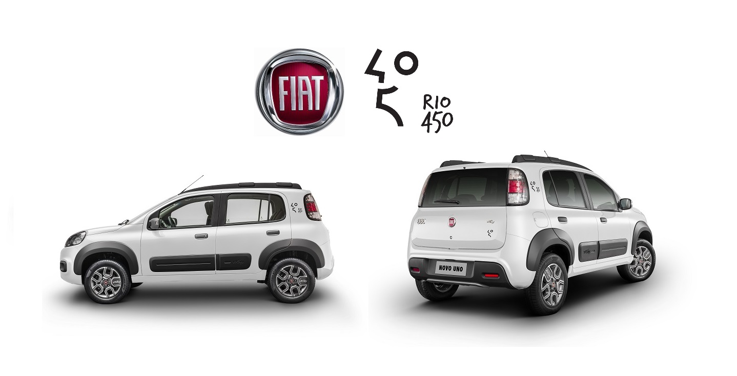 Fiat comemora os 450 anos do Rio de Janeiro