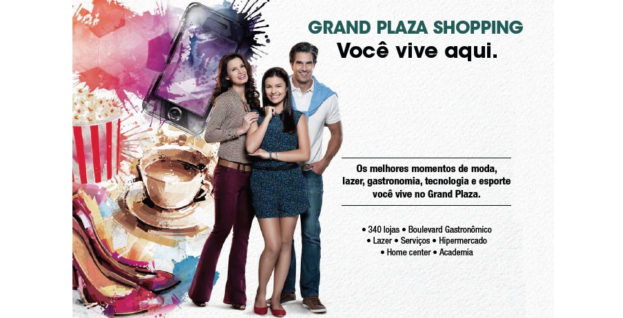 Rino Com assina nova campanha do Grand Plaza Shopping