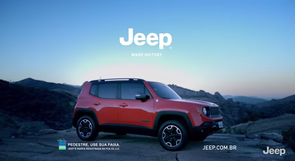 Jeep anuncia nova fase de campanha para lançamento do Renegade no Brasil