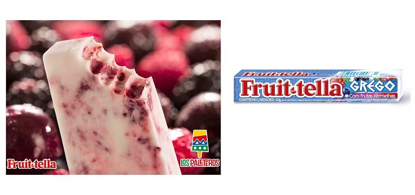 Fruittella lança novo sabor e fecha parceria com Los Paleteros