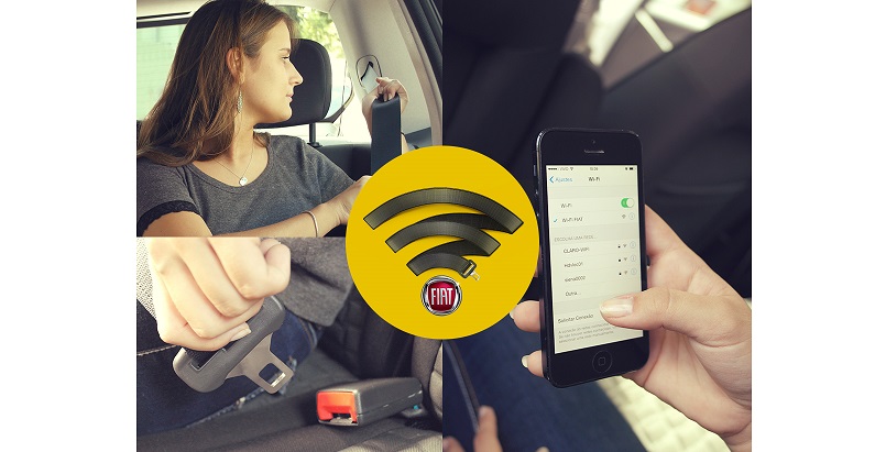 Em parceria com a Use Taxi, Fiat lança “Wi-Fi Salva Vidas”
