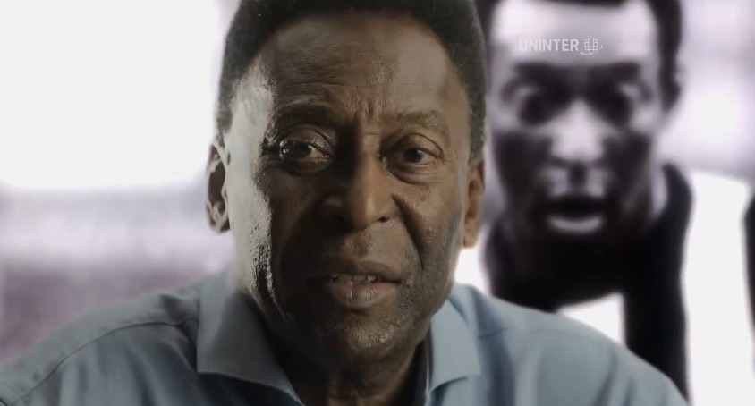 Pelé protagoniza campanha da Uninter