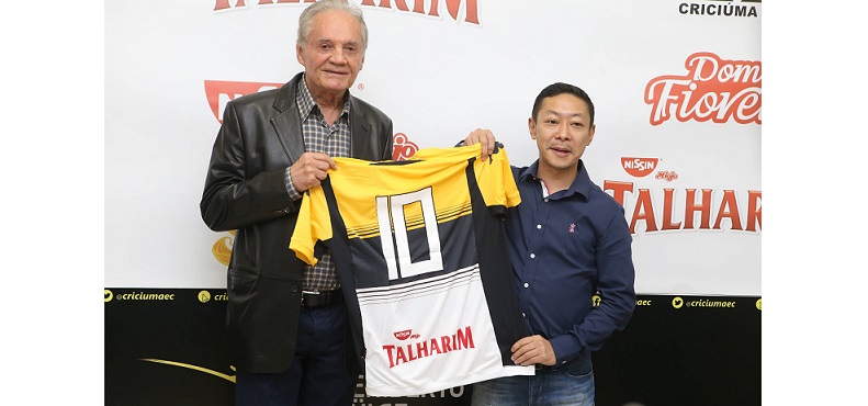 Talharim renova patrocínio ao Criciúma Esporte Clube
