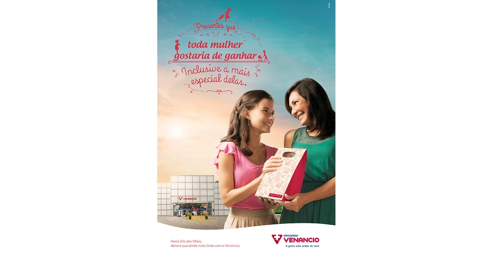 Drogaria Venancio lança campanha em homenagem ao Dia das Mães