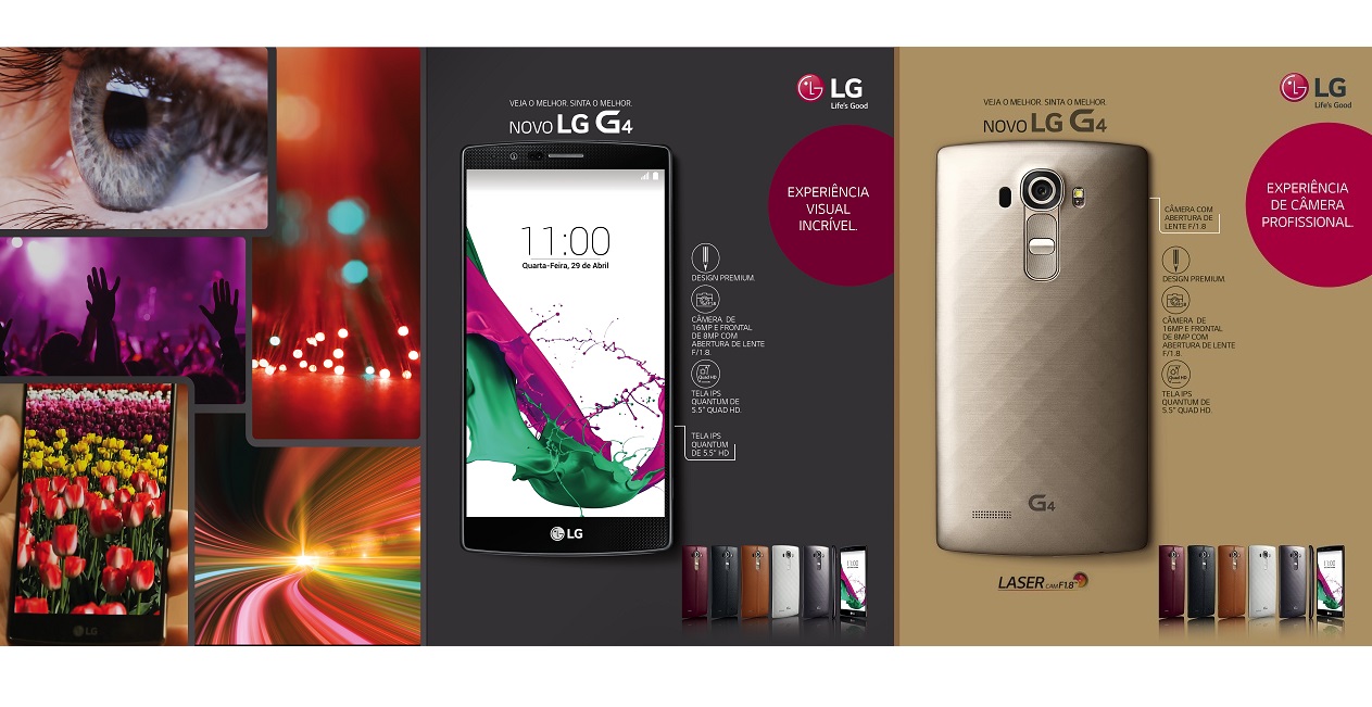LG apresenta o novo G4