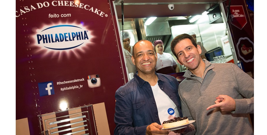 Philadelphia fecha parceria com Casa do Cheesecake