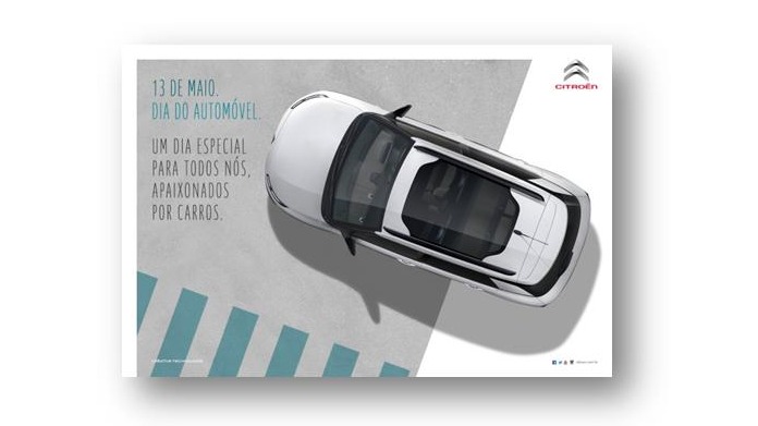 Citroën comemora Dia do Automóvel com cartão virtual especial