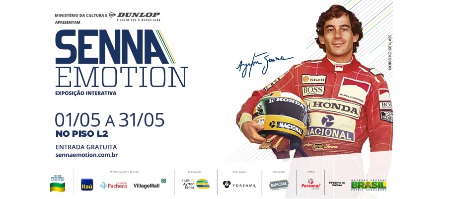 Mostra Senna Emotion convida público a vivenciar trajetória do ídolo