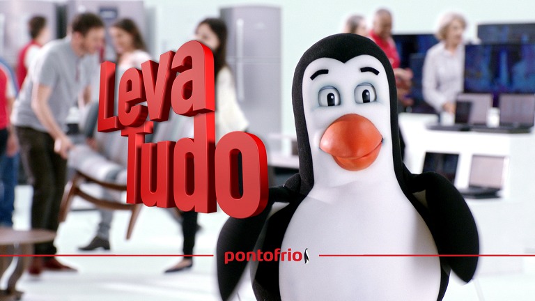 Pontofrio apresenta o Pinguim como novo garoto propaganda