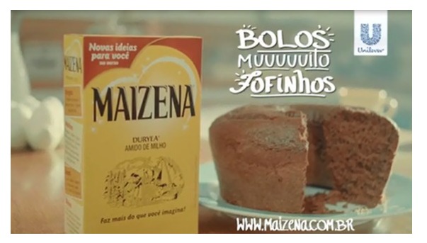 Filme de Maizena incentiva o uso do produto em receitas doces