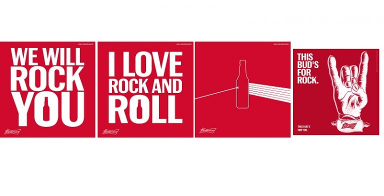 Budweiser brinda fãs no Dia Mundial do Rock