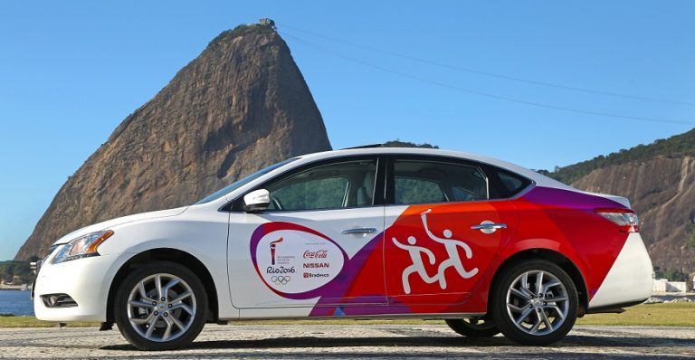 Nissan revela um dos carros do Revezamento da Tocha Olímpica Rio 2016