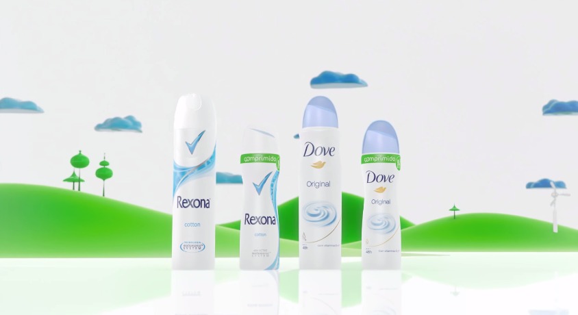 Unilever lança antitranspirantes comprimidos para as marcas Dove e Rexona