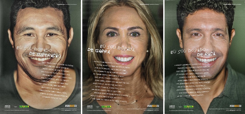 Gustavo Borges, Hortência e Clodoaldo Silva estrelam campanha contra dopping