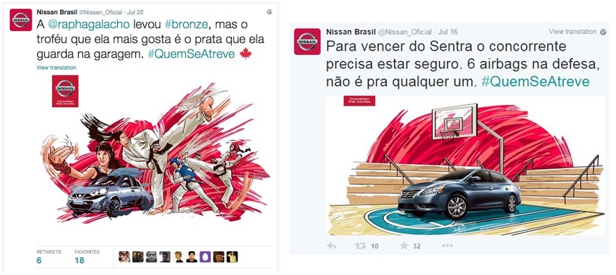 Nissan aposta na cobertura ao vivo dos Jogos ParaPan-Americanos no Twitter