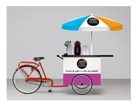 Nescafé Dolce Gusto leva Coffee Bike a evento de ciclismo