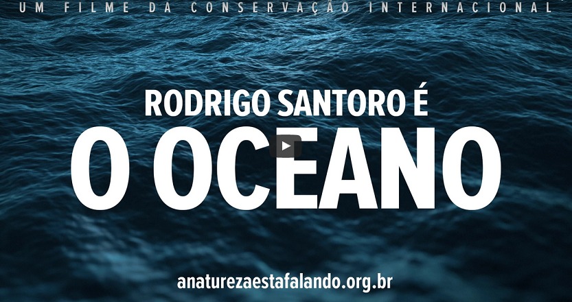 Rodrigo Santoro é o Oceano em campanha da CI-Brasil