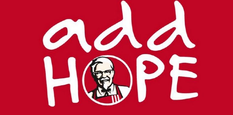 KFC lança a campanha Add Hope no Brasil