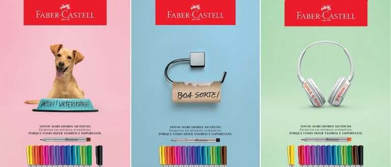Faber-Castell promove Marcadores Multiuso em situações divertidas