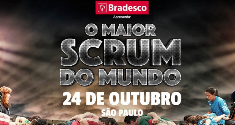 Bradesco apoia quebra de recorde mundial no Rugby