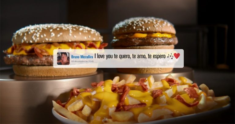 McDonald’s lança filmes com comentários das redes sociais
