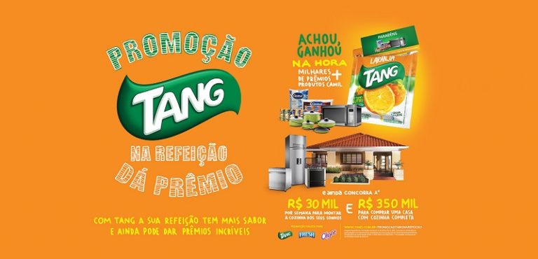 Promoção de Tang distribui prêmios em todo Brasil