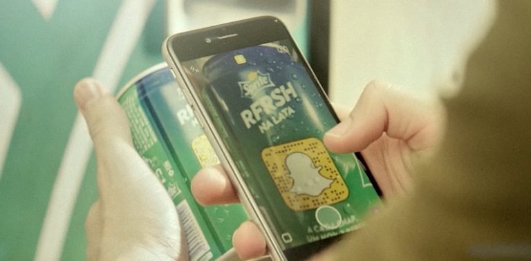 Sprite convida consumidores a divulgarem Snapcodes na lata