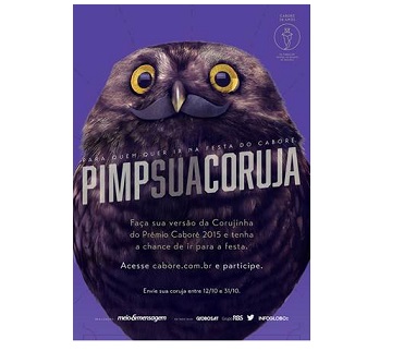 Prêmio Caboré promove “Pimp sua coruja”