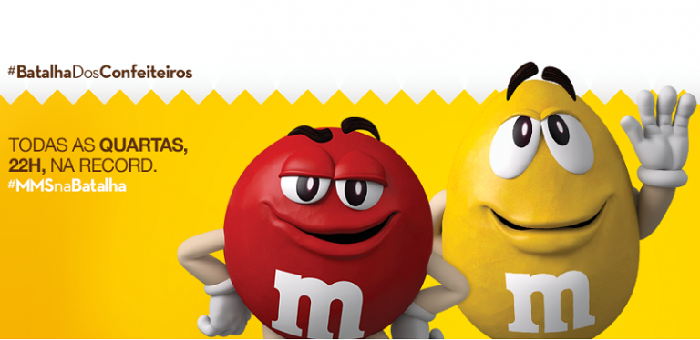 M&M’S é patrocinador oficial do Batalha dos Confeiteiros