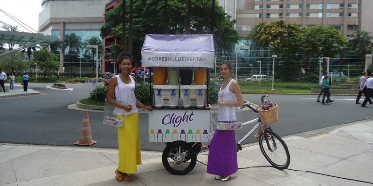 Clight promove ativação em Porto Alegre