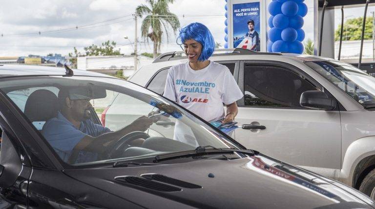 ALE Combustíveis mobiliza postos da rede pela conscientização do “Novembro Azul”
