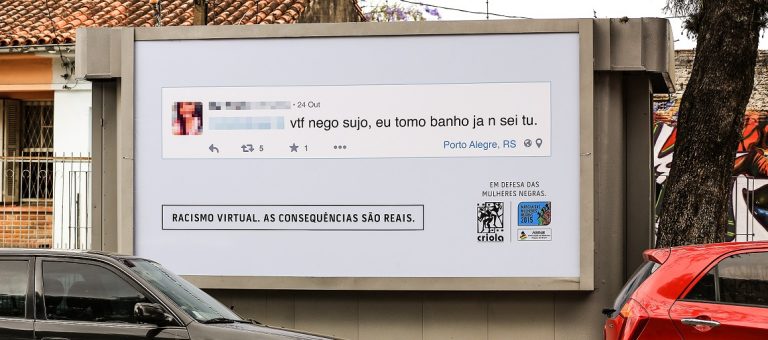 ONG Criola mostra consequências reais do racismo virtual