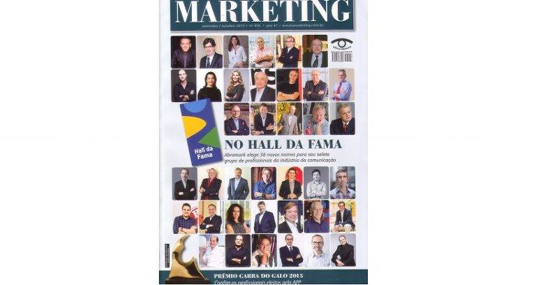 Revista Marketing traz matéria especial sobre o Hall da Fama da Abramark