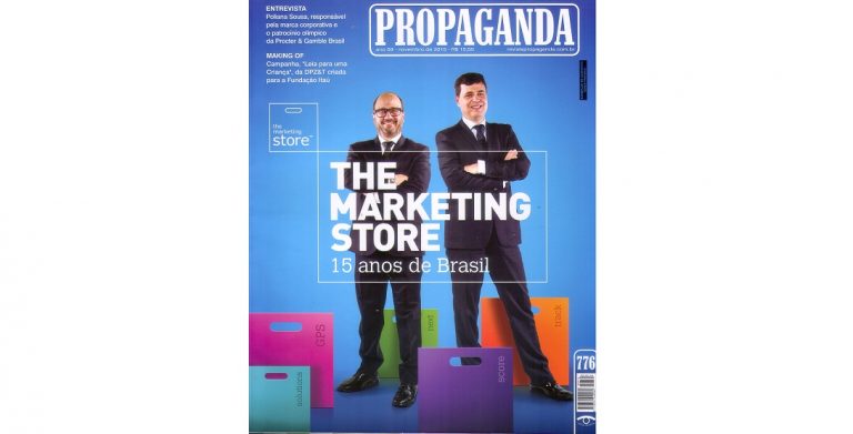 The Marketing Store é capa da Revista Propaganda deste mês
