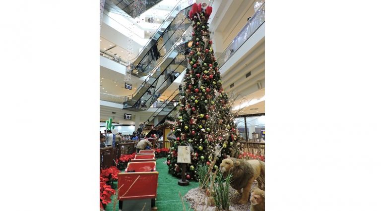 Shopping D prestigia público com campanha de Natal