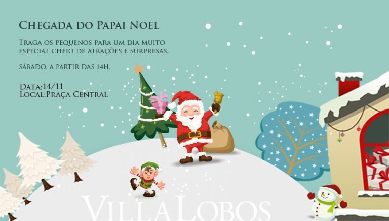 “Princesas Disney” e os personagens de “Carros” decoram o Natal do Shopping VillaLobos