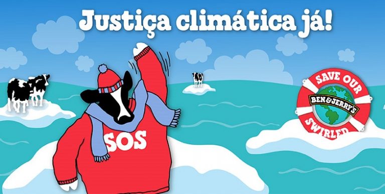 Ben & Jerry’s lança sorvete sabor SOS para chamar a atenção dos consumidores sobre mudança climática
