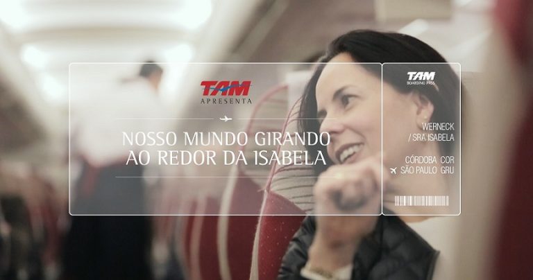 TAM lança filme com passageiros reais como protagonistas