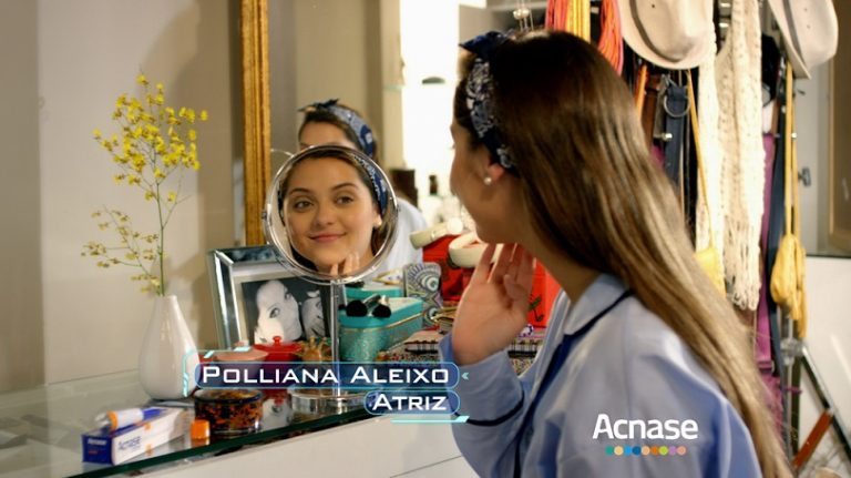 Polliana Aleixo estrela nova campanha de Acnase