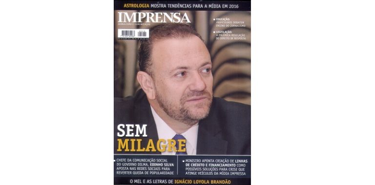 Revista Imprensa destaca entrevista com Edinho Silva