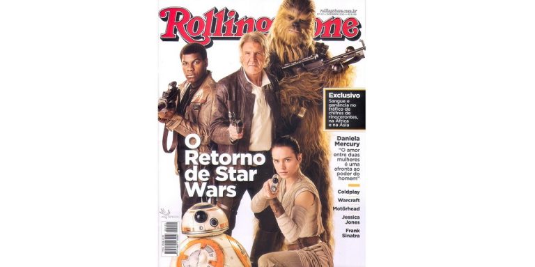 Star Wars estampa a capa da Rolling Stone Brasil de dezembro