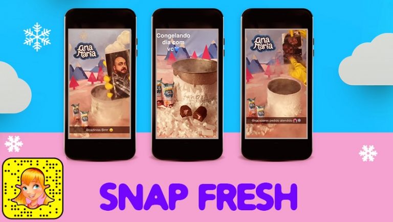 Ana Maria Fresh “congela” o Snapchat