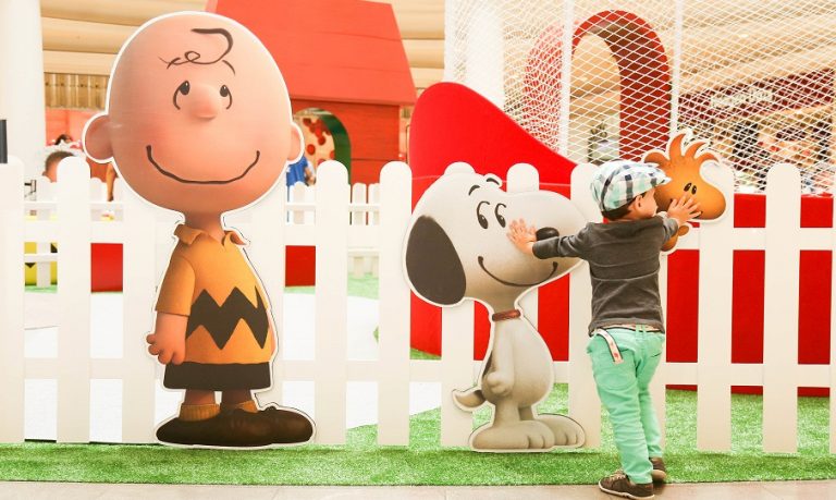 Turma do Charlie Brown & Snoopy desembarcam no Pátio Higienópolis