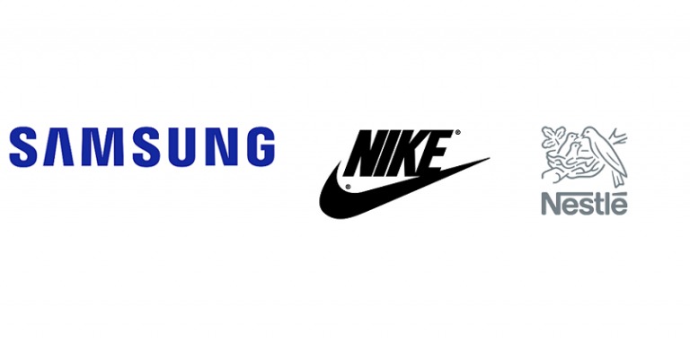 Samsung, Nike e Nestlé são as marcas mais indicadas nas redes sociais