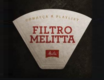 Filtro Melitta lança playlist no Spotify